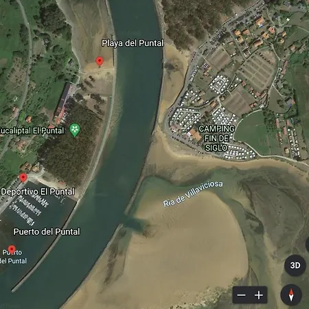 Playa El Puntal Asturias 公寓 *
